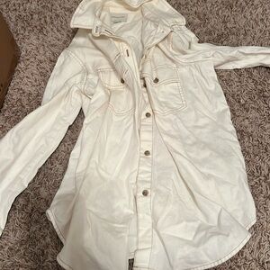 White button up shirt